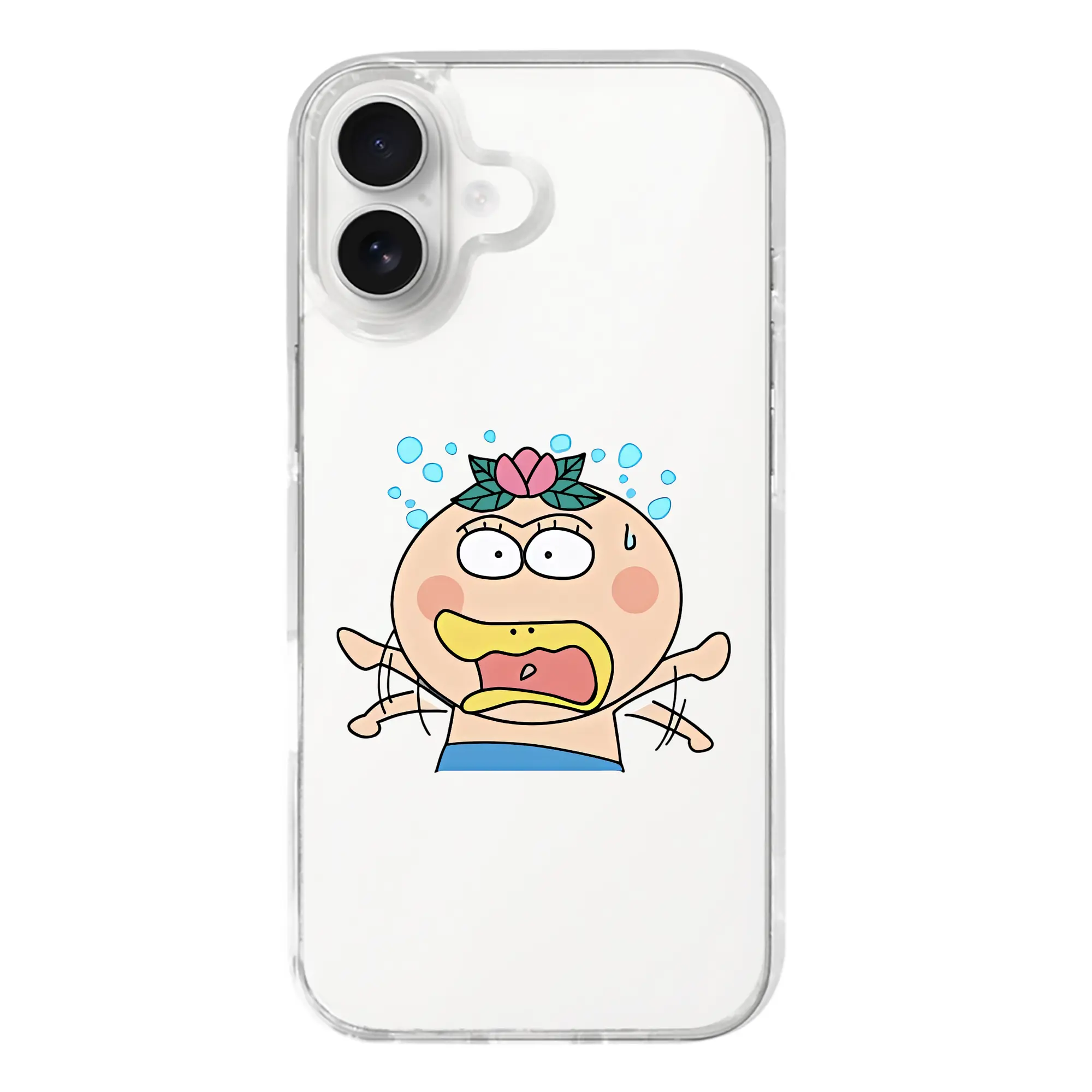 はなかっぱ グッズ,はなかっぱ - iPhone 17シリーズ 透明スマホケース – 薄型・耐衝撃・精密フィット保護カバー